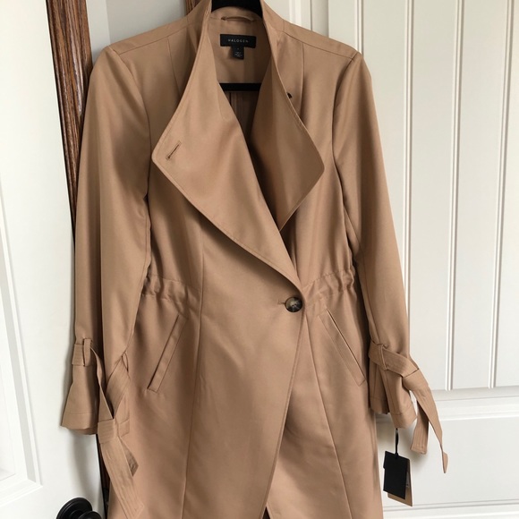 Halogen tie sleeve trench coat - Picture 2 of 3